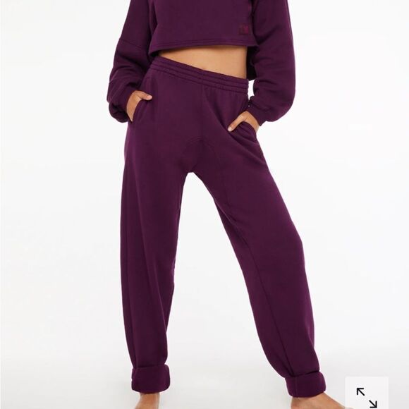 Savage X Fenty Xssentials Rolled Cuff Jogger Late Night Purple XL NWT - Picture 1 of 8